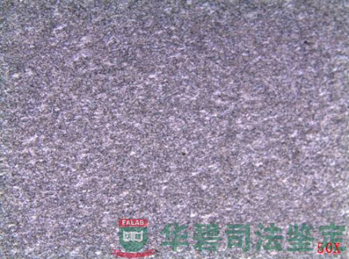 右侧副梁样品断口试样位置及试样金相组织分析