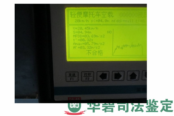 图6：制动路试试验